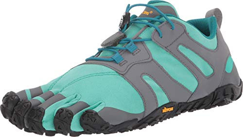 Vibram Damen V-Trail 2.0 Sneaker, Blue/Green, 40 EU