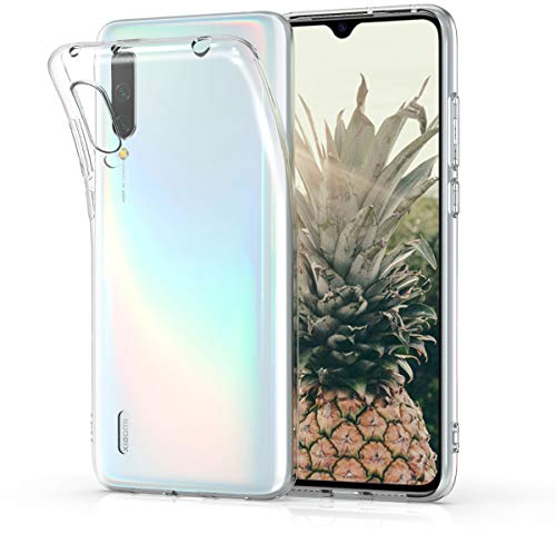 kwmobile Hülle kompatibel mit Xiaomi Mi 9 Lite - Silikon Handyhülle transparent - Handy Case in Transparent