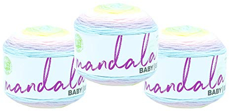 Lion Brand Yarn Mandala Baby Garn, Diago Alley, 3 Stück