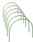 6PCS Garden Hoops for Netting, 1.2m Long Grow Tunnels with Plastic Coated Hoops for Vegetable Netting Bendable Small Tunnel Hoops for Vegetable Tomato Strawberry