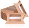 MATICAN Boîtes-cadeaux en Coussin, Pack de 40 Boîtes avec Fenêtres, Mini Boîtes Kraft, 12,7 x 7,6 x 3 cm