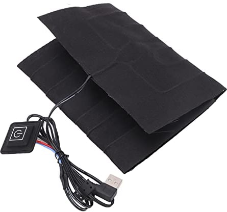Fafeicy Elektrisches USB-Heizkissen, 3-Gang-Einstellung Multifunktionale Biegbare Waschbare Elektrische Heizmatte, mit 5V-2A-USB-Anschluss