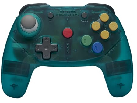 Retro Fighters Brawler64 Nintendo Switch Wireless Bluetooth NSO Edition Blue