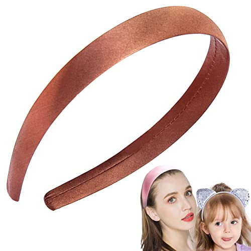 FAIRYGATE Satin Haarreifen Damen Haarreifen Satin Breit Haarreif für Damen und Mädchen 4508