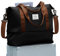 Reisetasche Damen Sporttasche 40x20x25 Ryanair Handgepäck Tasche Weekender Bag Schwimmtasche Wasserdicht Travel Bag Duffle Bag Fitnesstasche Trainingstasche Frauen für Reise Gym,D7-Schwarzbraun