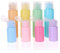 minkissy 20st Leere Flaschen Mit Flip-Cap Kleine Probeflasche Kleine Reiseflasche Squeeze Flasche Kleine Glasbehälter Kleiner Vorratsbehälter Quetschflasche Toner Macaron Reisen