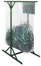 Großvolumen-Wertstoffsäcke, LDPE, 1000 l, BxH 800 x 2200 mm, VE 50 Stk, 90 µm, transparent.