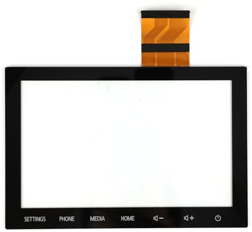 LIAMORFE 20,3 cm (8 Zoll) Radio-Navigations-Touchscreen-Digitizer Ersatz kompatibel mit Mitsubishi Outlander 2019 2020 2021 2022 als Ersatz für 8740A040 8740A076 8740A103, DXKF600015