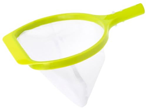 Pool Kescher,Teichkescher Feinmaschig Algen,Professionellen Poolkescher,Poolkescher Feinmaschig,Feines Netz,Schwimmbad Skimmer Netz,Für Schwimmbadblättern,Insekten,Schlamm,Poolskimmer,Teich (Grün)