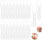 Mini Plastic Spoons 200 Pcs Reusable Dessert Spoons Clear Mini Ice Cream Spoon 10cm Small Dessert Spoons Durable Small Plastic Spoons for Ice Cream Dessert Cake Pudding Mousse Party