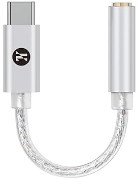 Girftu JCALLY JM12 Type C USB C to 3.5mm DAC Chip KT02H20 Dongle DSD128 Silver-Plated Conductor Digital Audio Adapter