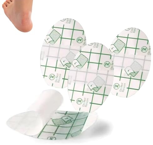 Self Adhesive Invisible Heel Anti-Wear Sticker, Zealburst Waterproof Anti-Wear Foot Care Protection Pad,Ultra-Thin Transparent Heel Protectors Sticker Protect Skin from Rubbing Shoes (20Pcs)