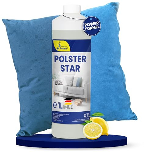 Mr. Perfect Teppichreiniger & Polsterreiniger Konzentrat 6x1L | Teppichreiniger Waschsauger für Sofa, Sitzbezüge & Textilien | Wirksames Waschsauger Reinigungsmittel mit Citrus Duft | Made In Germany