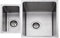FITTINGSCO Large Stainless Steel Reversible Undermount 1.5 Bowl Kitchen Sink
