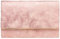 Caspar TA381 Damen elegante Clutch Tasche Abendtasche mit langer Kette, Farbe:rosa, Größe:One Size
