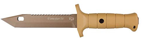 Eickhorn - Outdoormesser | Forester IV - Berylium - Coyote | Klingenlänge: ca 17,2 cm