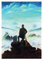 modern times Postkarte OTTO - Motiv: 2 WANDERER ÜBER DEM NEBELMEER, Anlass: Fun Tiere, Künstler/Verlag Ottifant Productions GmbH, Größe: A6