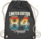 Turnbeutel Rucksack - 40. - Limited Edition 1985 Original I Vierzigster Geburtstag I 40 Geburtstag - Unisize - Dunkelgrau - geschenkideen für frauen ab geschenkideen+für+frauen+ab+40 40er 1984