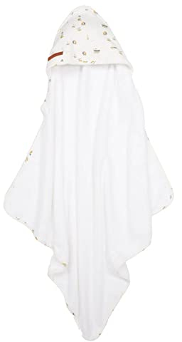 Little Dutch TE50621690 Kapuzenhandtuch Frottee Sailors Bay White/Matrosen Bucht wei