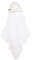Little Dutch TE50621690 Kapuzenhandtuch Frottee Sailors Bay White/Matrosen Bucht wei
