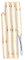 Paulmann 78424 LumiTiles LED COB Slim Strips Kit 1m INCL. 1x3W Blanc Chaud Protection éclaboussures Plastique Bande Lumineuse 2700K, Matière, 3 W
