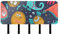 Bunt Lustig Monster Schlüsselhaken Home Wand-Schlüsselanhänger 5 Haken, Schlüsselhalter,Schlüsselhalter Organizer Schlüsselbrett Aufhänger für Schlüssel Schlüsselhaken