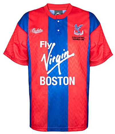 Crystal Palace 1991 ZDS Final Retro Football Shirt