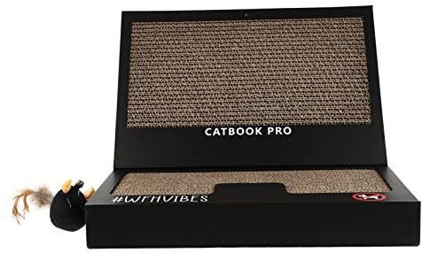 Mipcase 1 Satz Kratzbaum Für Katzen Kratzspielzeug Für Katzen Katzenkratzer Aus Pappe Katzen-Teaser-Stick Wellpappe Für Katzen Katze Gewellte Plattform Katzenkratzbrett Wellpapier Kätzchen