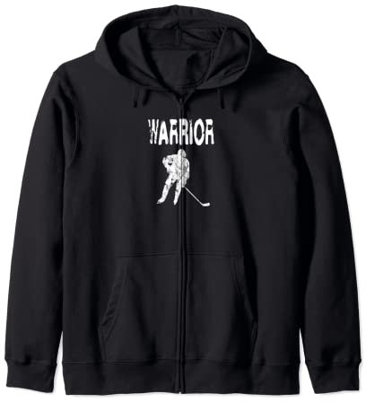 Hockey Warrior – lustiges Hockey-T-Shirt, Geschenke Kapuzenjacke