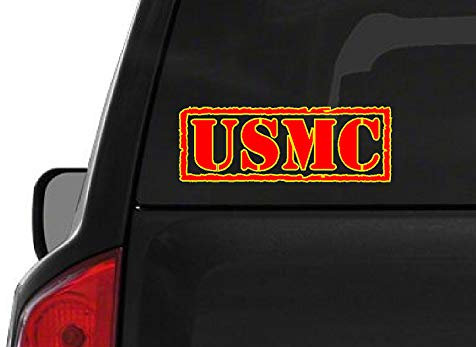 WildeBabsKLBT 15 cm Hochwertiger Autoaufkleber Sticker Aufkleber selbstklebende Folie US Marine USMC D647