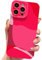 ECZOIL Compatible with iPhone 13 Pro Max Case 6.7 Inch,cute painted art lens protective slim soft phone case for iPhone 13 Pro Max for women girll-Wine Red