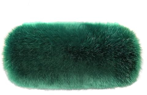 URFEDA Hand Muffs Kunstpelz Handmuff für Wärmende Hand im Winter,Pulswärmer Fell Manschetten Warmers Plüsch Tragbare Mode Handwärmer für Mädchen Frauen im Winter