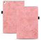 TEDTIKJT Coque pour Tablette iPad 5th/6th Generation 2018/2017 9.7 Pouces PU Cuir Flip Cover Case Housse étui Tablette iPad 5th/6th Gen 9.7 Étui avec Portefeuille Support Fonction, Rose Chat