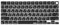 XSKN Languages and Shortcuts Silikon-Tastaturabdeckung für MacBook Air 2021+ M2 Chip MacBook Air 13,6 Zoll 15,3 Zoll MacBook Pro 14,2 Zoll mit Touch ID (Russisch & Hebräisch Schwarz, US-Layout)