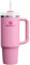 Stanley Quencher H2.0 FlowState vakuumisolierter Becher aus Edelstahl mit Deckel und Trinkhalm, für Wasser, Eistee oder Kaffee, Smoothie und mehr, Rosa (Peony), 887 ml
