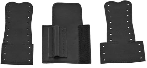 GEWA Leather Specialties Valve Guard Trombone - Leather Guard Set of 3 Pieces with Lace Closure - Suitable for Bach 42BO