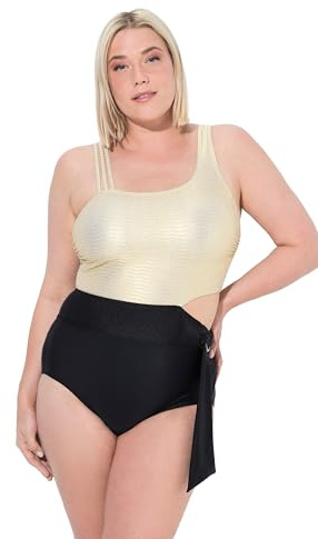 Ulla Popken Damen Badeanzug