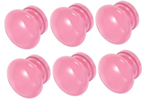 ANDRESLAD 6stücke Holz Schrankgriff Für Kleiderschranktür Ziehen Griff Ersatzmöbelgriffe Möbelgriffzubehör Türgriff Holzgriffe Knöpfe Für Kommoden Holztürknöpfe