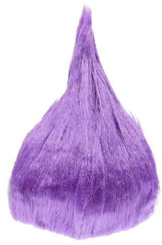 LIFKOME 1pc Karneval Perücke Flamme Form Kostüm Halloween Party Perücke Kunstfaser Für Erwachsene Jungen Und Mädchen