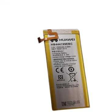 Akku kompatibel mit Huawei Honor 4C, 4A, 4X, 5X, Ascend G660 L075 L75 Accu original HB444199EBC+Batterie Battery Akkublock 2300mAh