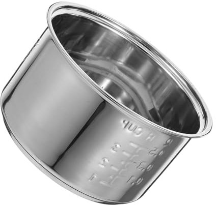 OFFSCH Rice Cooker Inner Pot Stainless Steel Cooker Liner Replacement for to Maintain