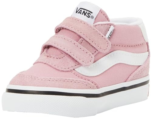 Vans Brooklyn Mid V-Sneaker für Kinder, Unisex, Pink Dawn, 8.5 UK Child