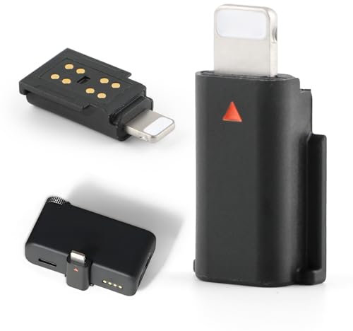 RongZy for DJI MIC 2 Adapter Lightning Mobile Phone Microphone Receiver for DJI Mic2 Connector Accessories