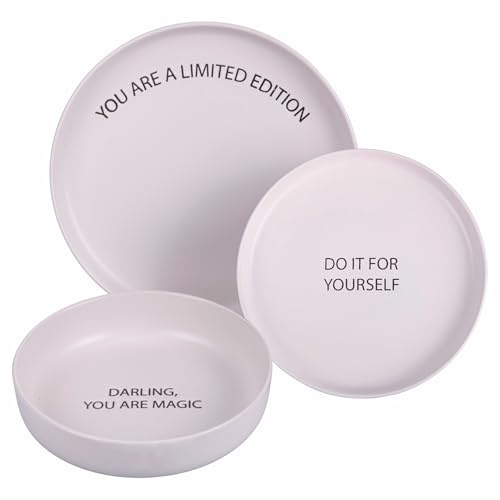 Servizio piatti 3 pezzi in gres, Motivation