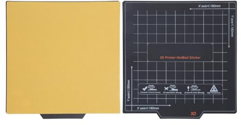 3D-Drucker-Heißbett-Aufkleber, flexible Magnetfolie, 180 mm, 235 mm, 310 mm Plattform
