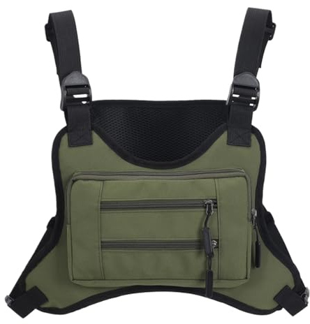 Brusttasche Für Männer wasserdichte Westen Oxford Tasche | Leichte Lauftasche Für Männer Motorrad Sport Training Wandern Radfahren Angeln Reisen Jogging