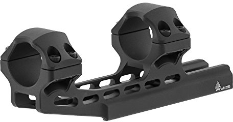UTG Unisex Utg Accu-sync 1 høj profil 50 mm offset picatinny ringe Intergralmontage, Schwarz, Einheitsgröße EU