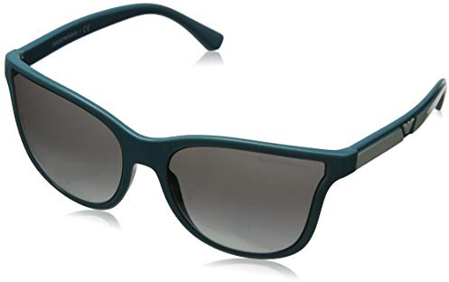 Emporio Armani Damen 0EA4112 Sonnenbrille, Mehrfarbig (Azure), 57