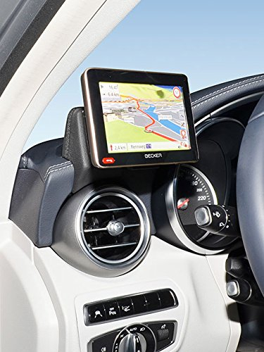 KUDA 5335 Halterung Kunstleder schwarz für Mercedes C-Klasse ab 2014 (W205) / GLC