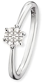 Engelsrufer Damen-Damenring 925er Silber rhodiniert, Farbstein Zirkonia